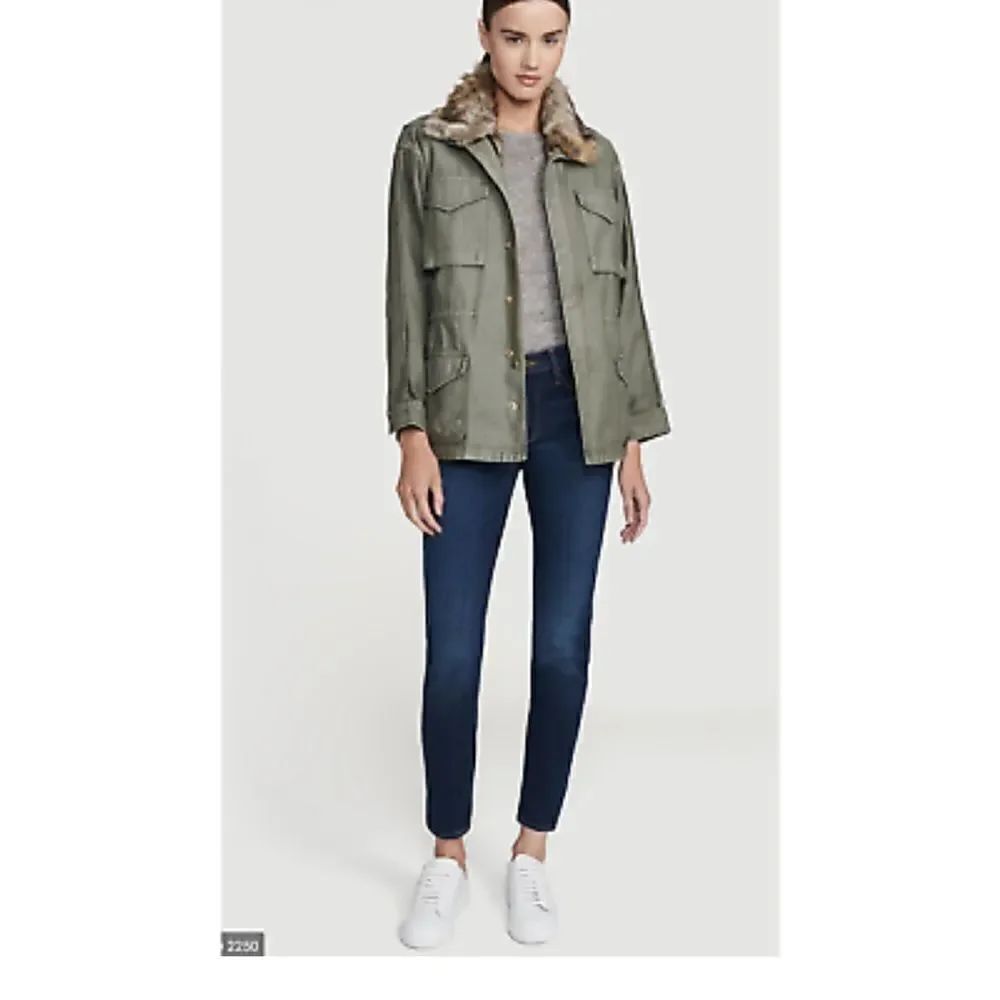 FRAME Le Skinny de Jeanne Jeans Super Stretch Denim Augusta, size 25